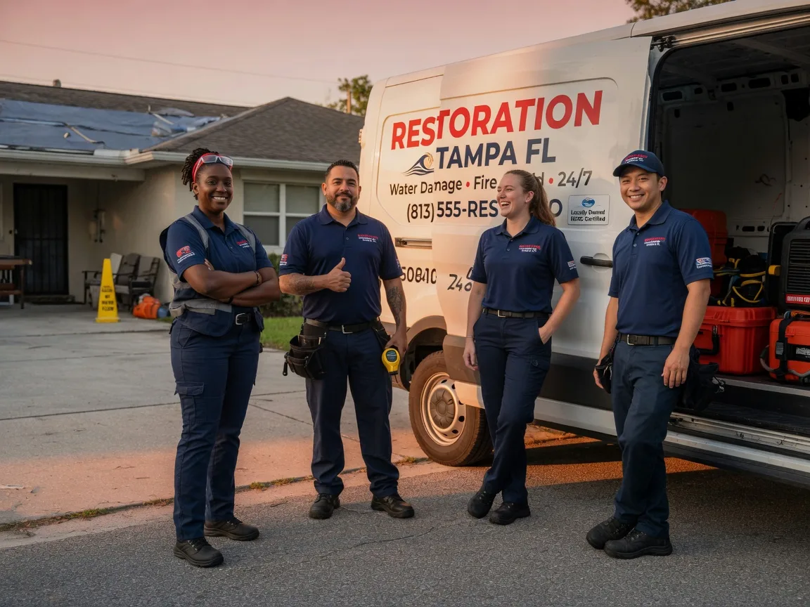 Water Damage Restoration company in New Tazewell, TN